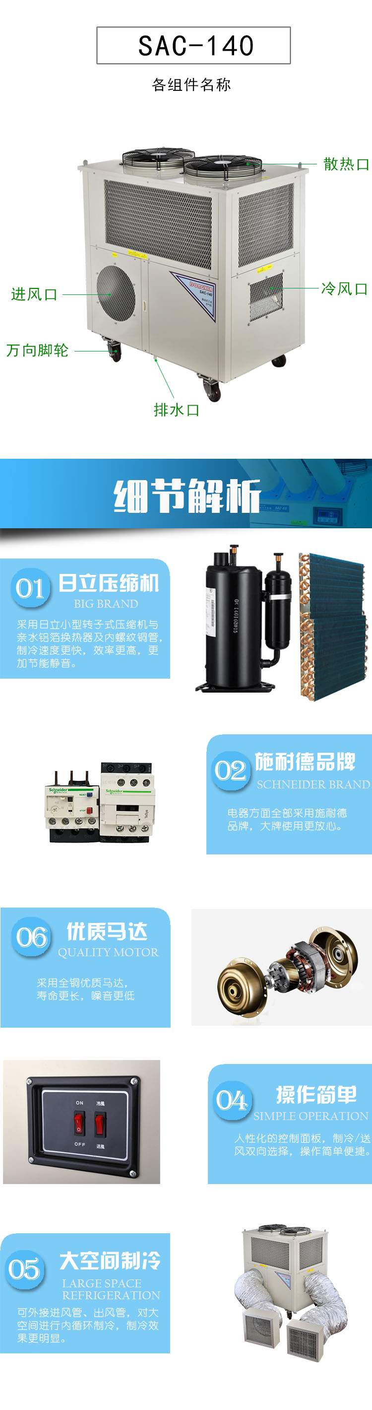 工業冷氣機制冷壓縮機的定義及功能